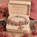 KRG Sliver Charm Bracelet Set NHVH