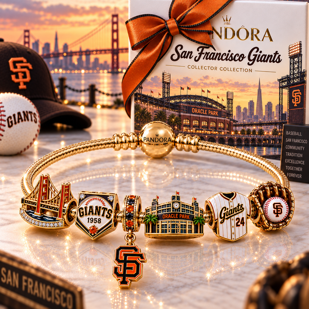 SFG Gold Charm Bracelet Set NHVH