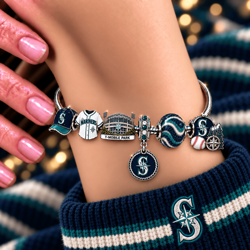 STMR Silver Charm Bracelet Set NHVH