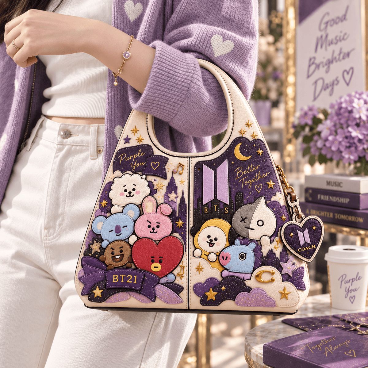 Premium BTS Shoulder Bag NPL