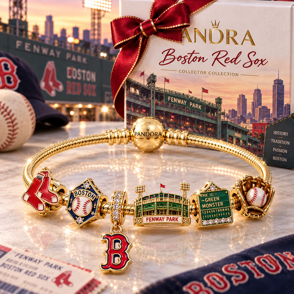 BRX Gold Charm Bracelet Set NHVH