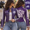 Premium TCU Cropped Leather Zipper Jacket TTMH