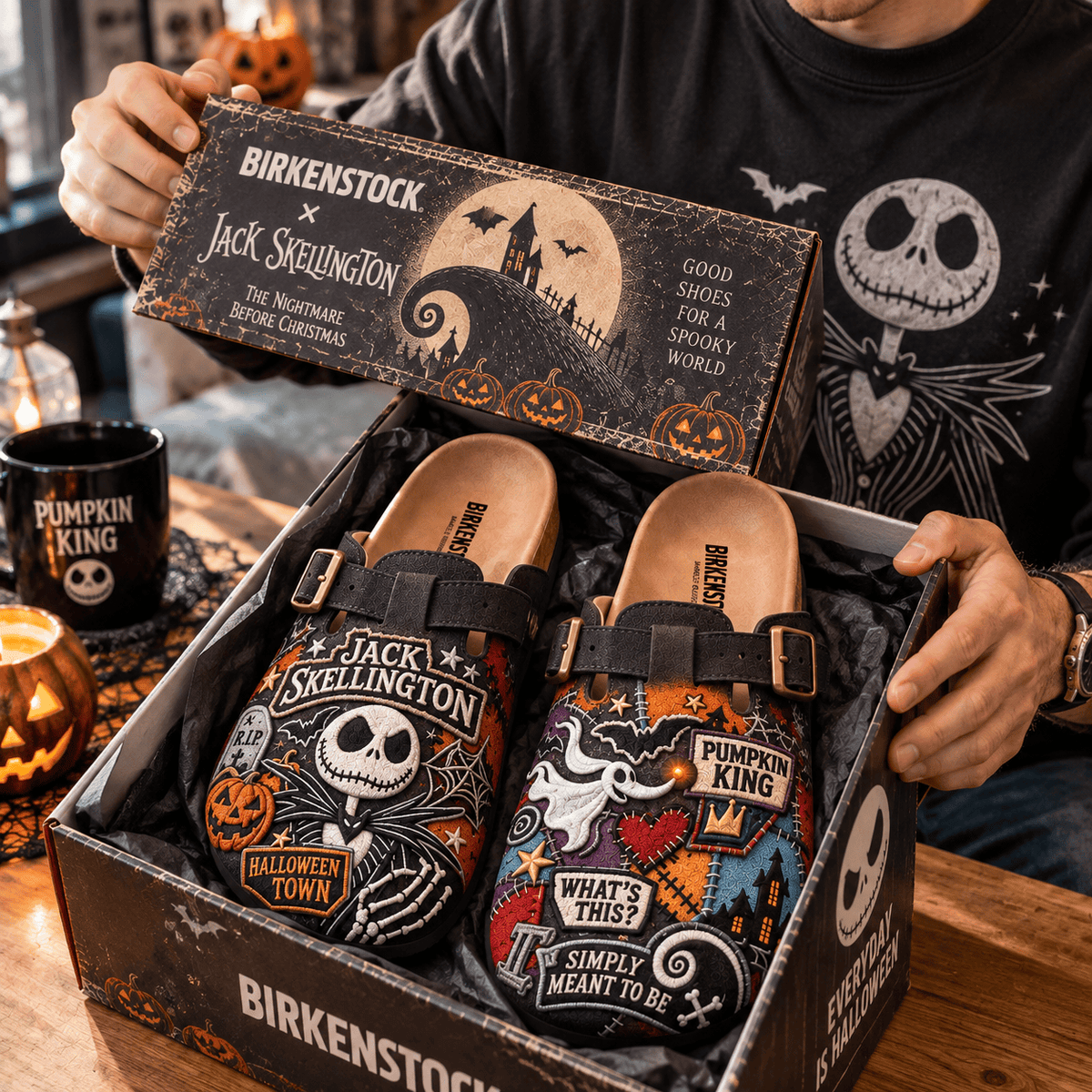 PREMIUM JSK MINK SUEDE CLOGS TTNL