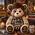 TBE Bear Custom Shaped Pillow