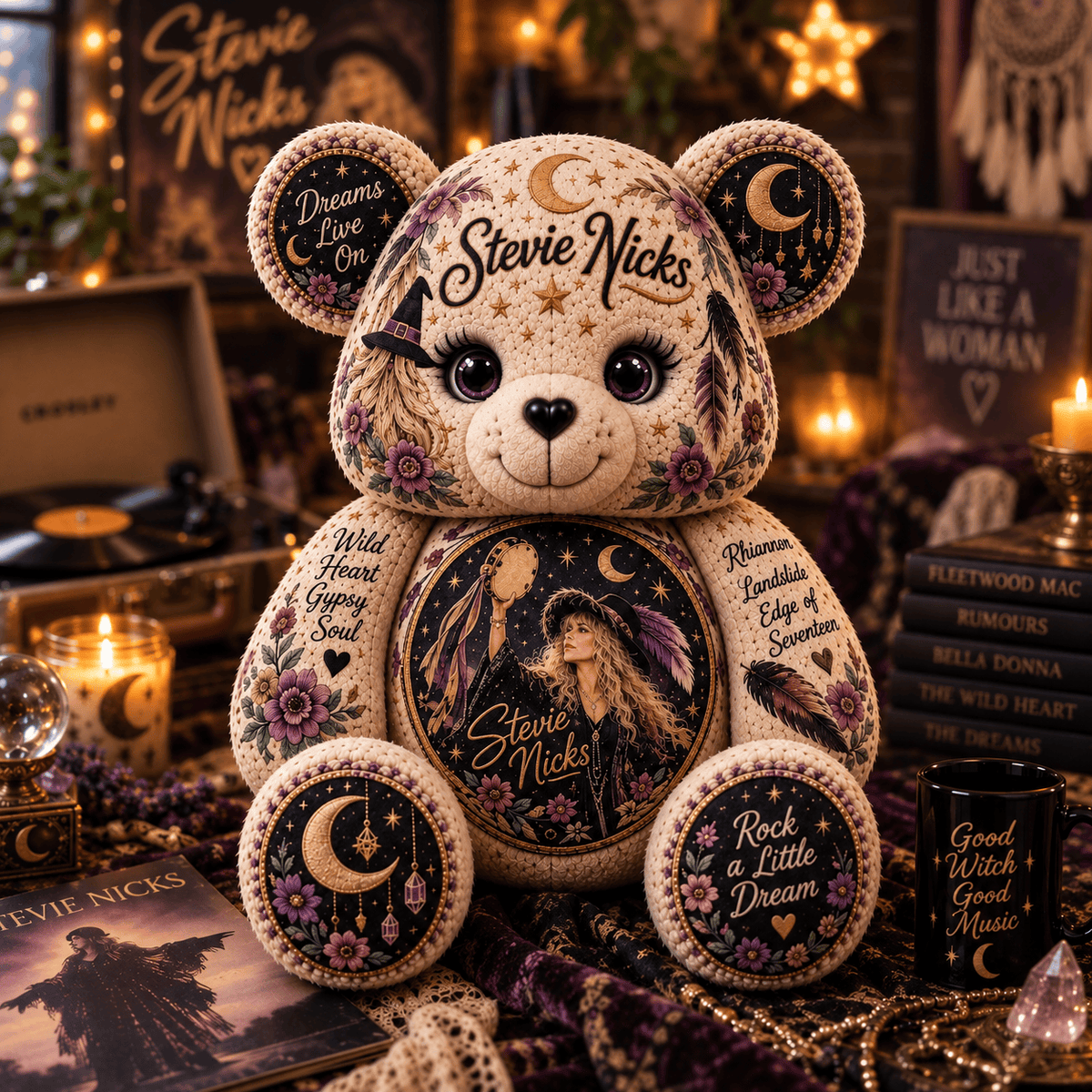 STNK Bear Custom Shaped Pillow