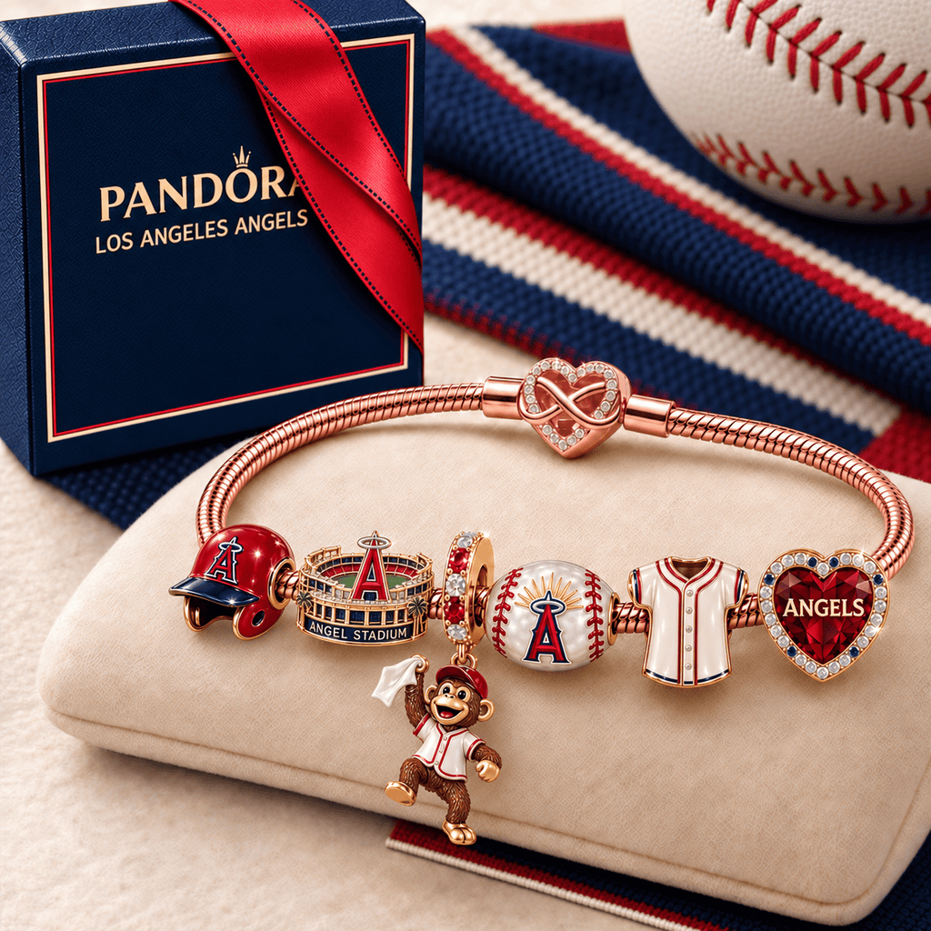 LAA Rose Gold Charm Bracelet Set TMH