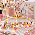 NAIL Gold Charm Bracelet Set PTT