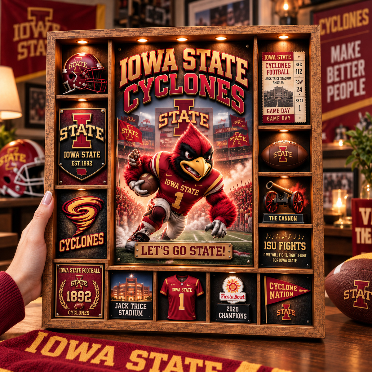 ISC Premium Shadow Box TTMH