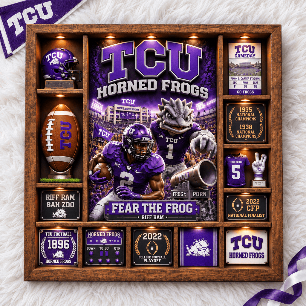 TCU Premium Shadow Box TTMH