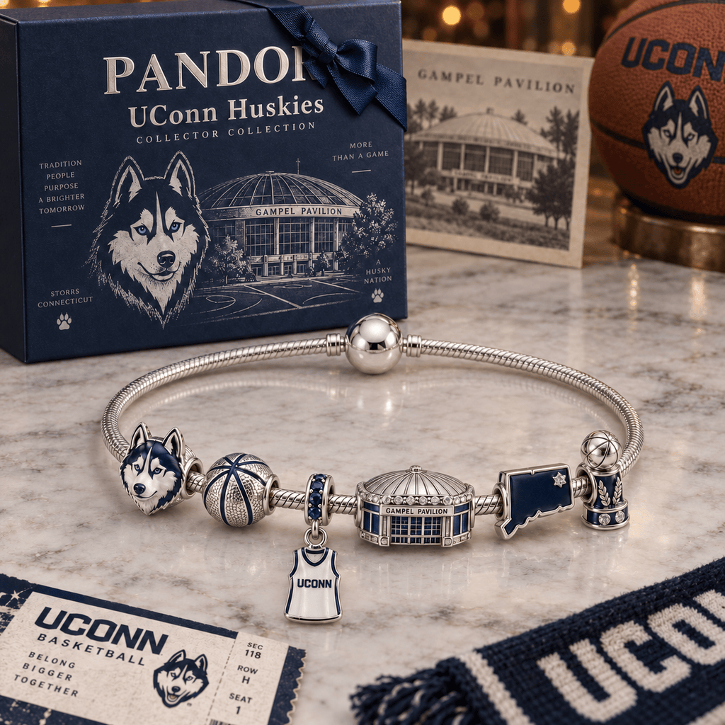 UCHB Silver Charm Bracelet Set PTKL