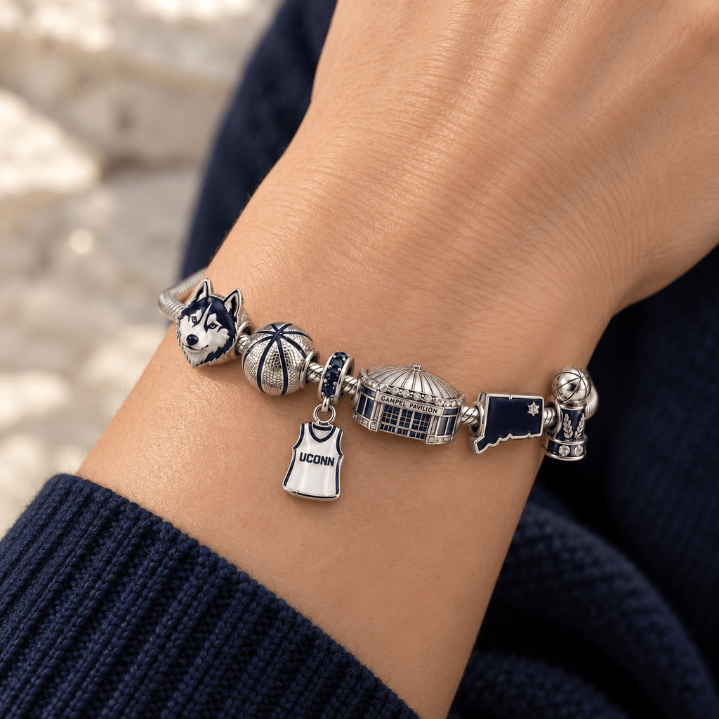 UCHB Silver Charm Bracelet Set PTKL