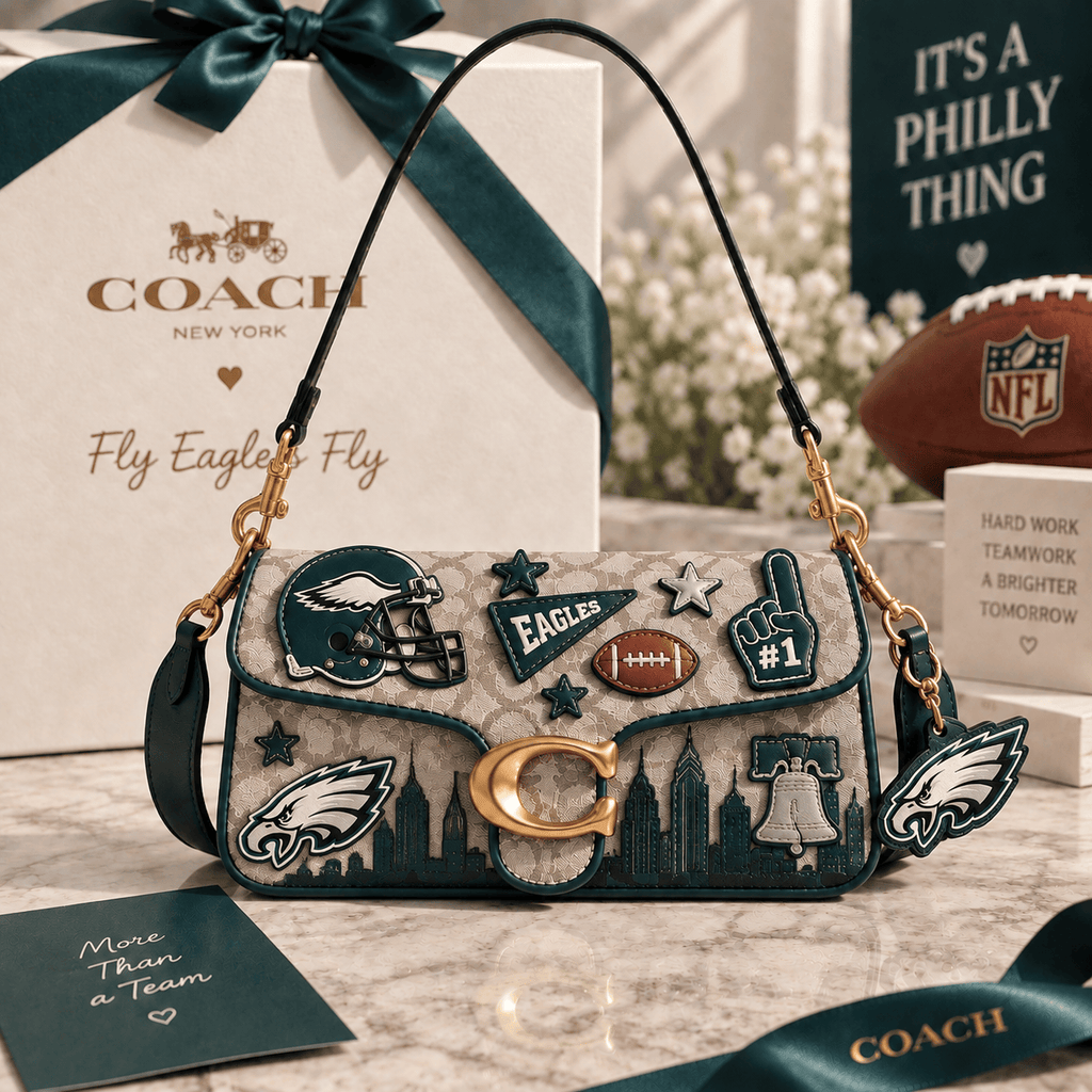 Premium PLDE Coach Shoulder Cross With Charm NPL