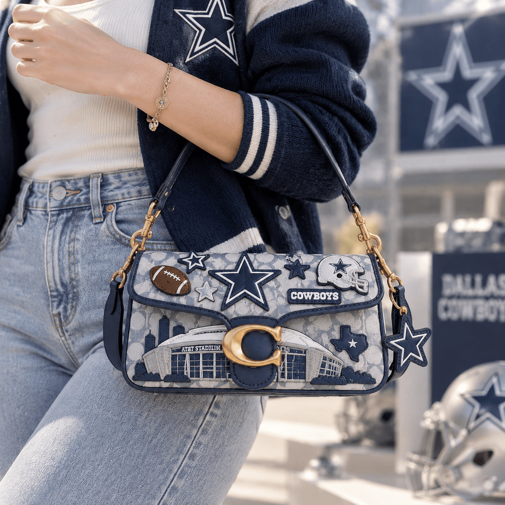 Premium DLCB Coach Shoulder Cross With Charm NPL