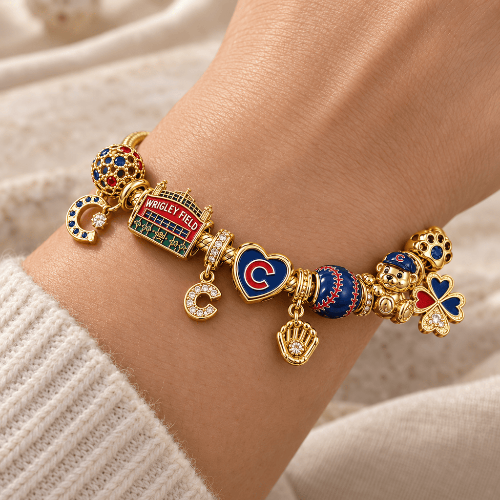 CCC Gold Charm Bracelet Set PTKL
