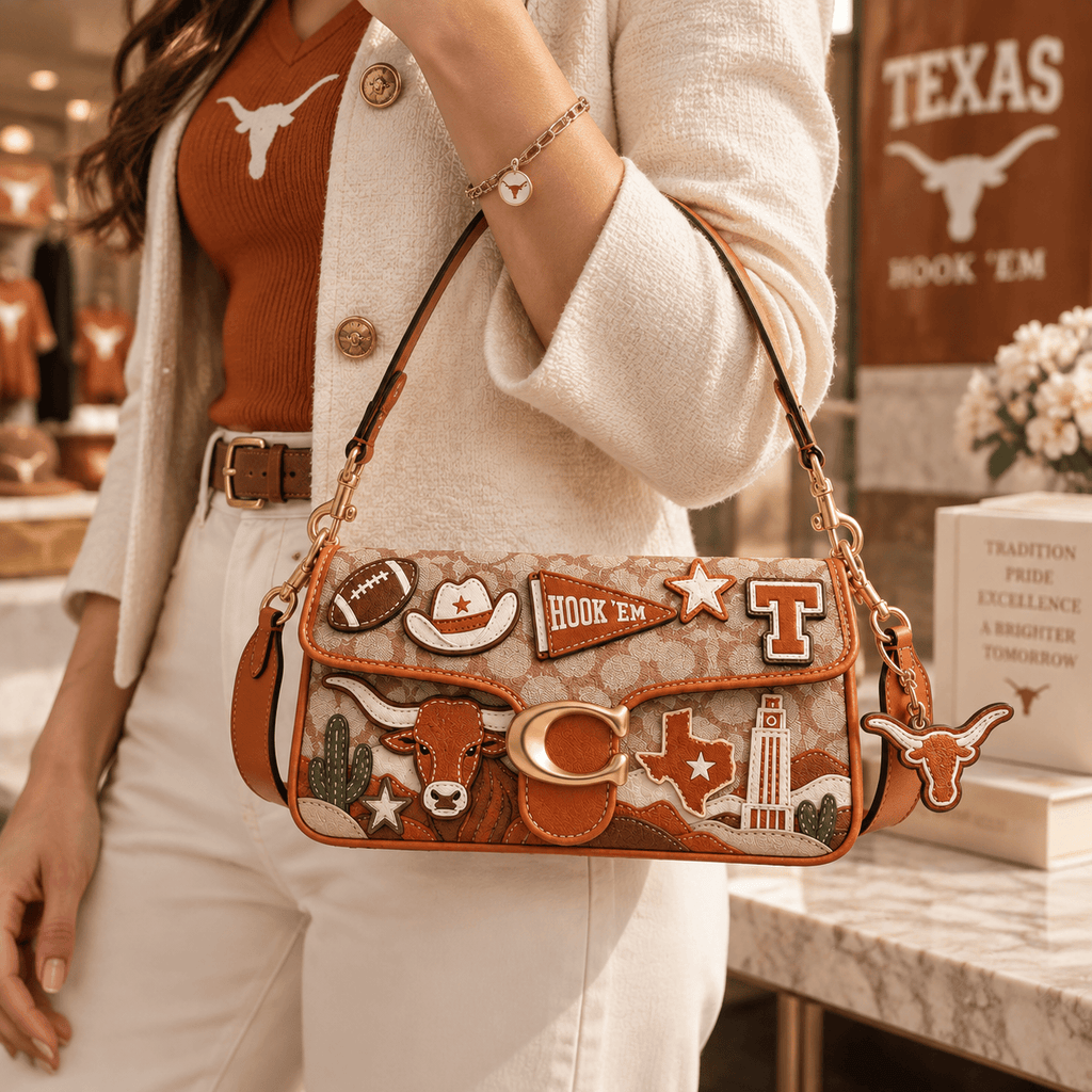 Premium TLS Coach Shoulder Cross With Charm NPL