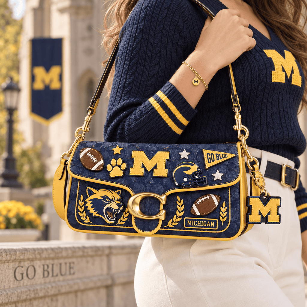 Premium MWR Coach Shoulder Cross With Charm NPL