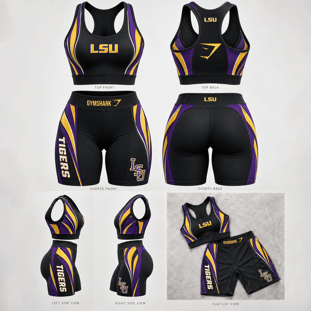 LSU Premium Women’s Activewear Set HTTT