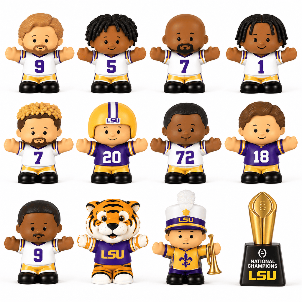 LSU Little People Collector Set TTNL