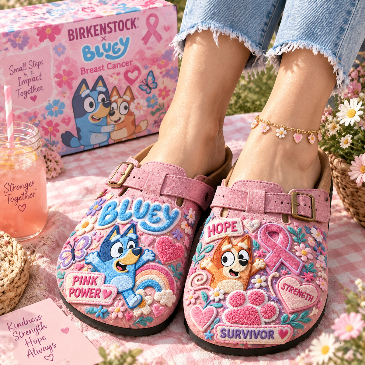 PREMIUM BLU MINK SUEDE CLOGS TTNL