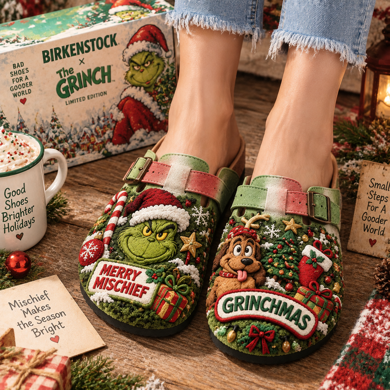 PREMIUM TGR MINK SUEDE CLOGS TTNL