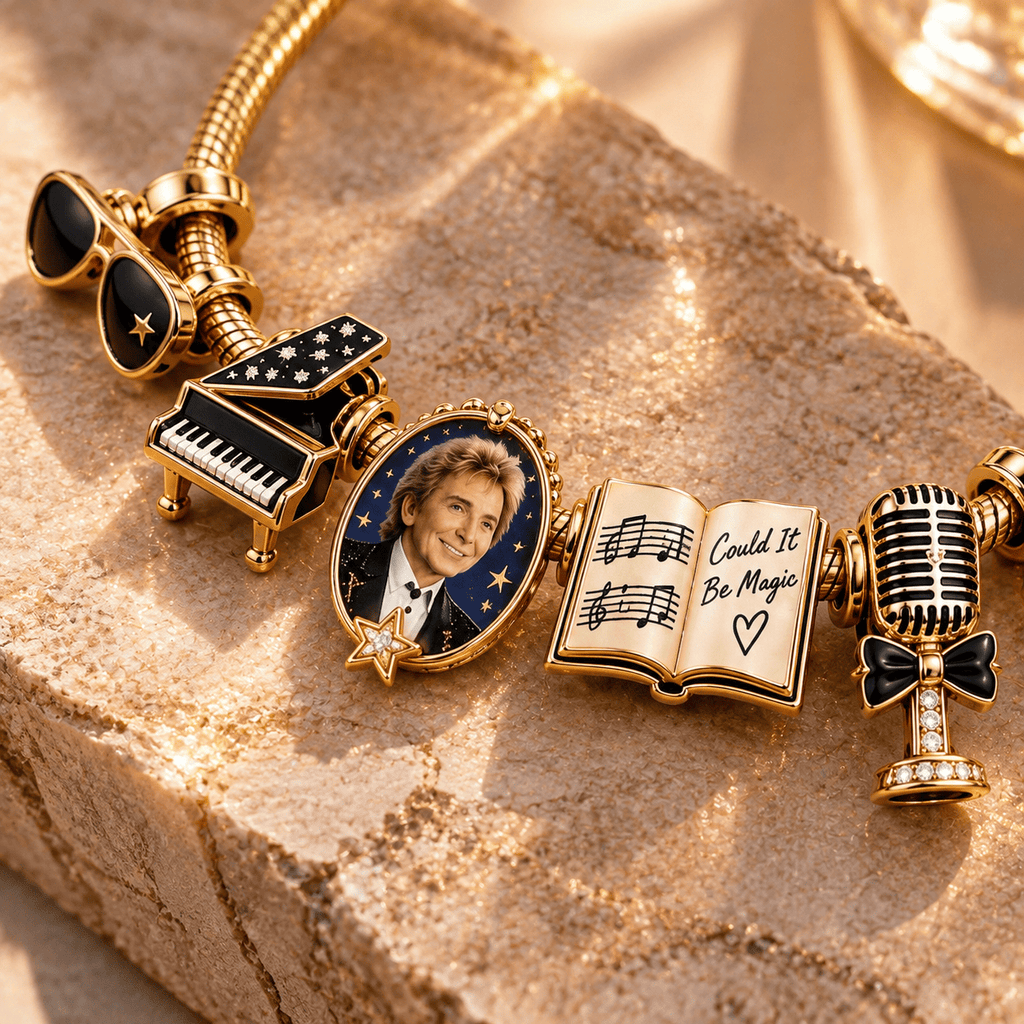 BRML Gold Charm Bracelet Set TTN