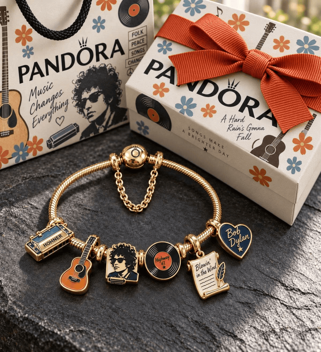 BDL Gold Charm Bracelet Set TTN