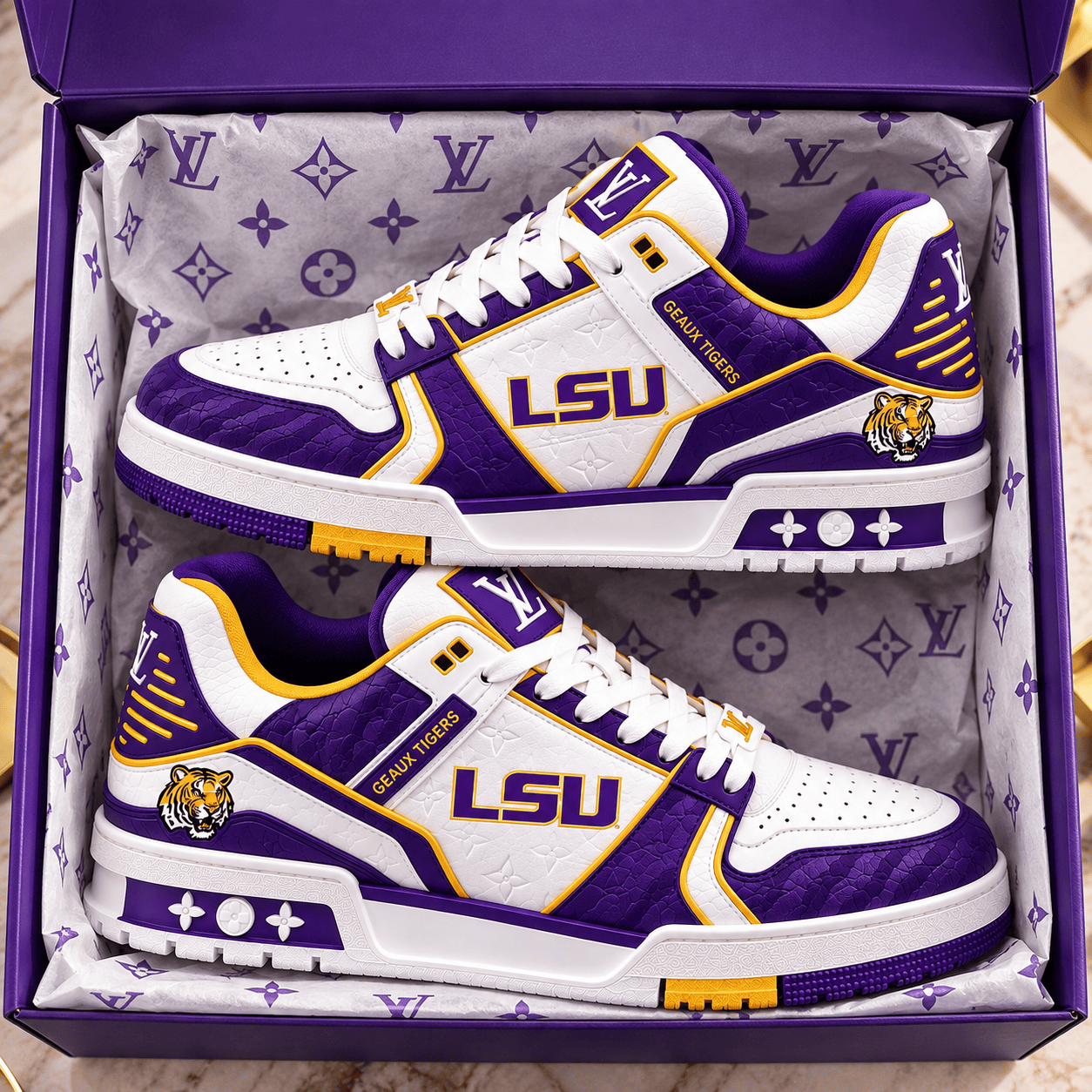 Premium LSU Trainer Sneakers TNSM