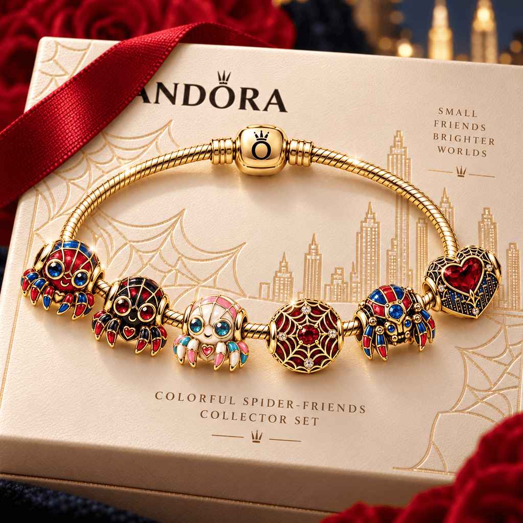 SPDY Gold Charm Bracelet Set PNPA