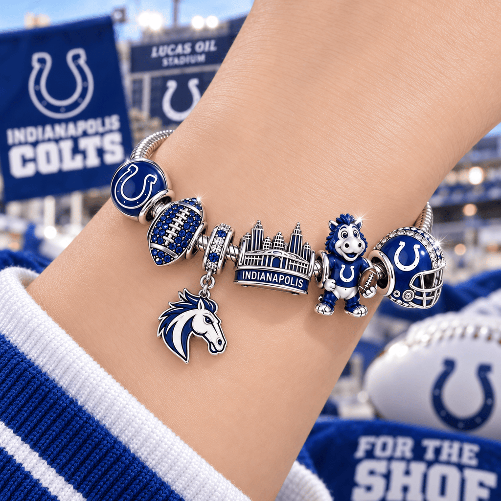 IDC Silver Charm Bracelet Set VTH