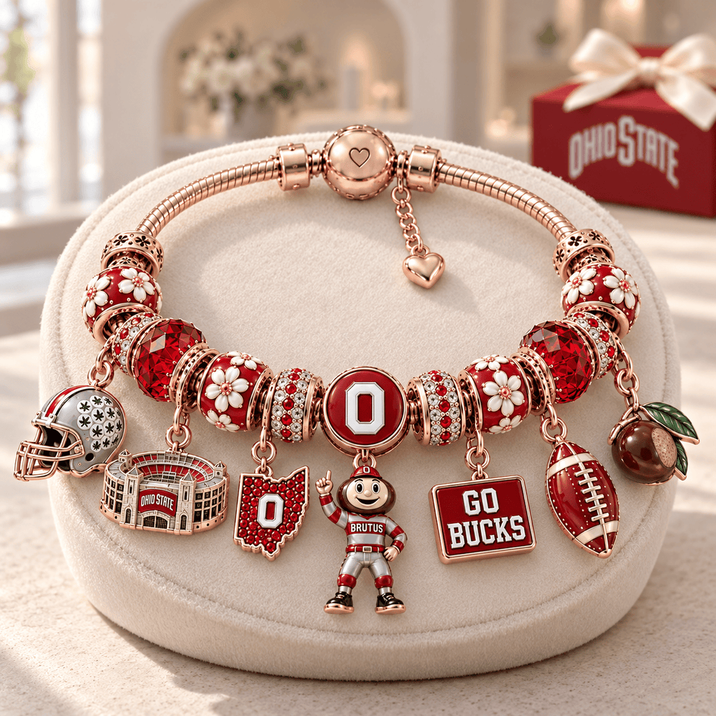 OSB Gold Charm Bracelet Set NHVH