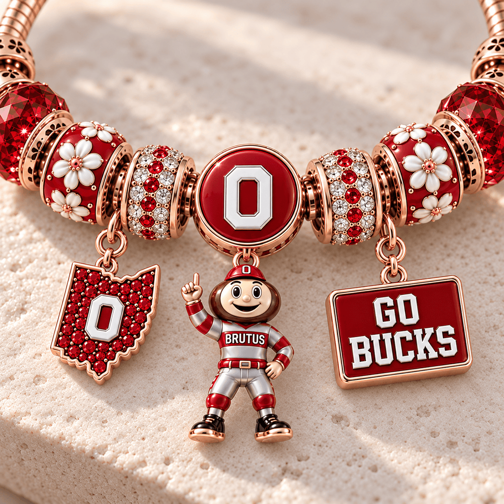 OSB Gold Charm Bracelet Set NHVH