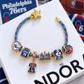 PL77 Braided Leather Charm Bracelet Set VTH