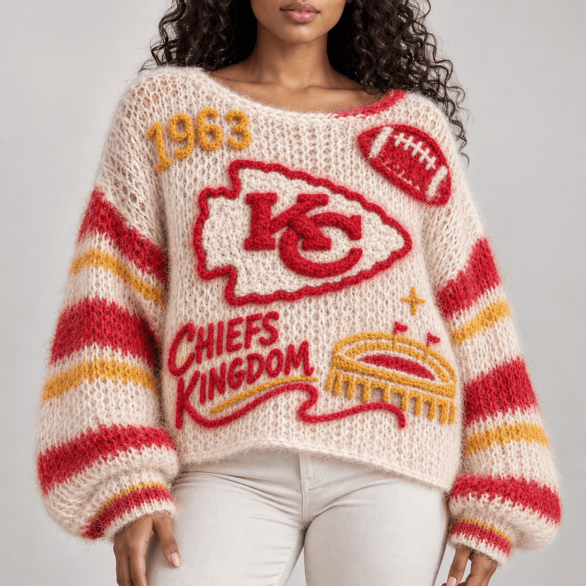 KCC Women’s Open-Knit Sweater NTKO