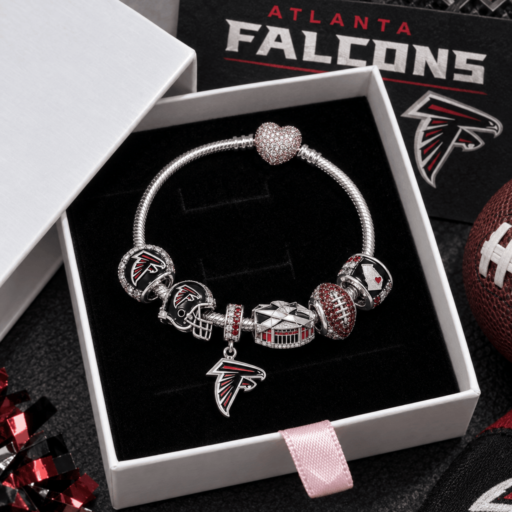 ATF Silver Charm Bracelet Set VTH