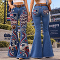 Premium NEP Flared Jeans PVNA