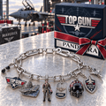 TG Silver Charm Bracelet Set NTVA