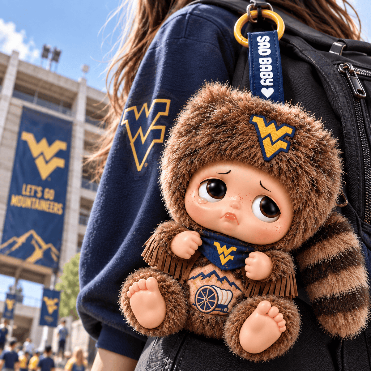 Premium WVM Plush Keychain LNTH