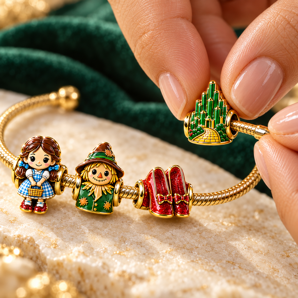 TWOZ Gold Charm Set TTTT