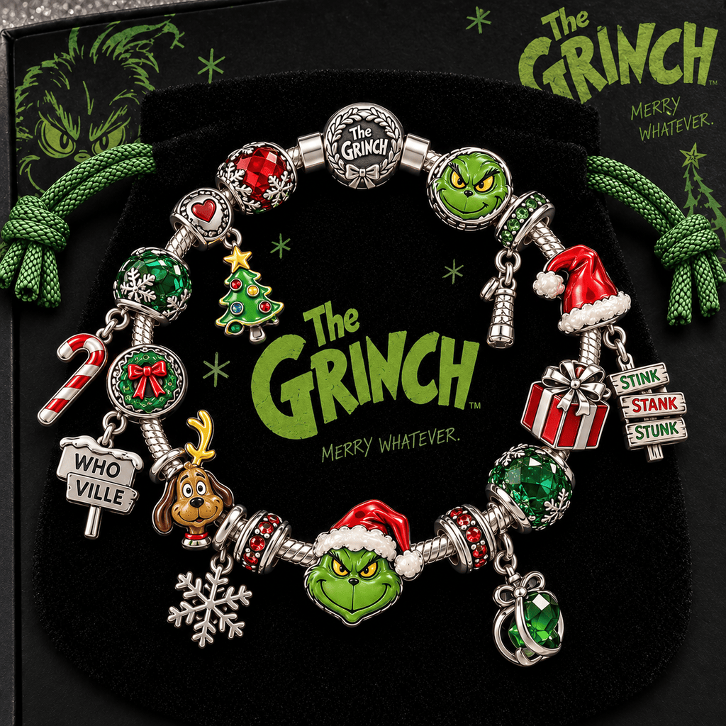 TGR Silver Charm Bracelet Set TTTT