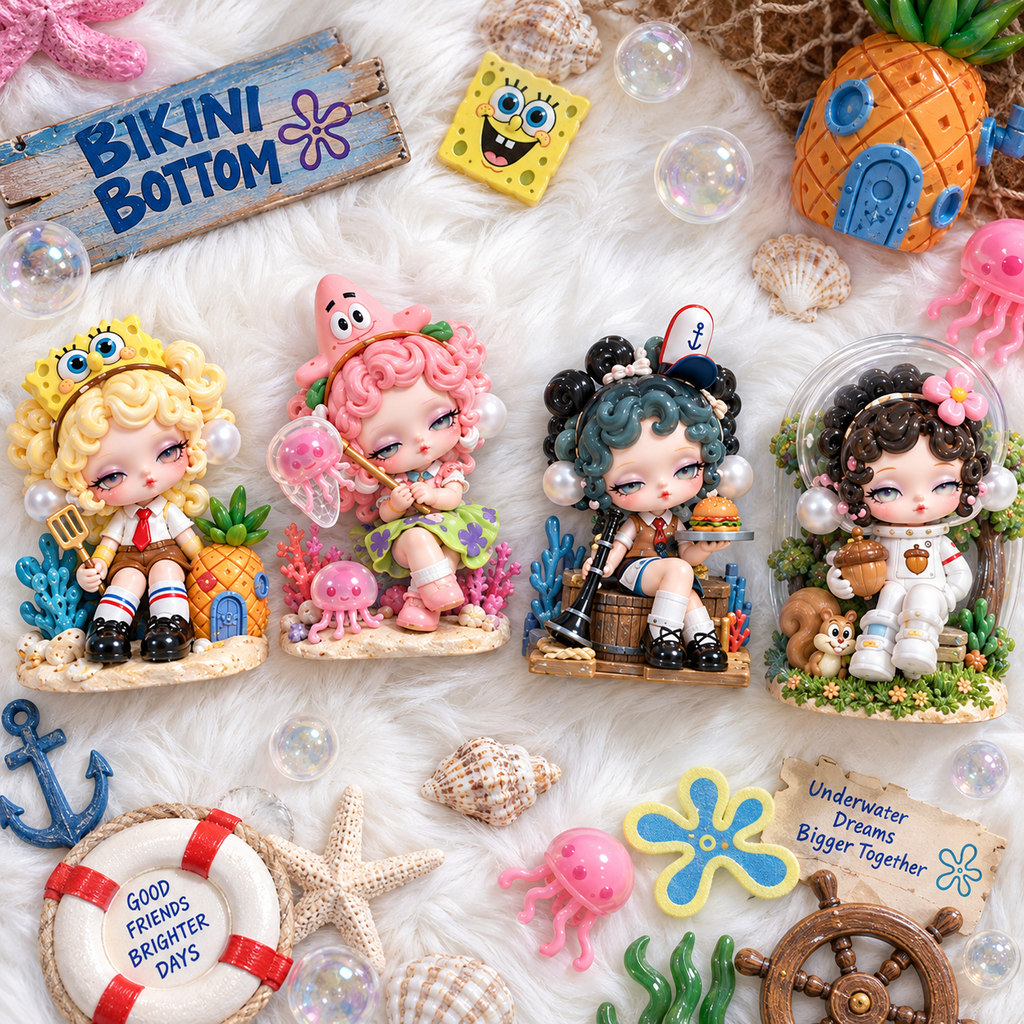 SBSP Premium Mini Collectible Character Set NTNA