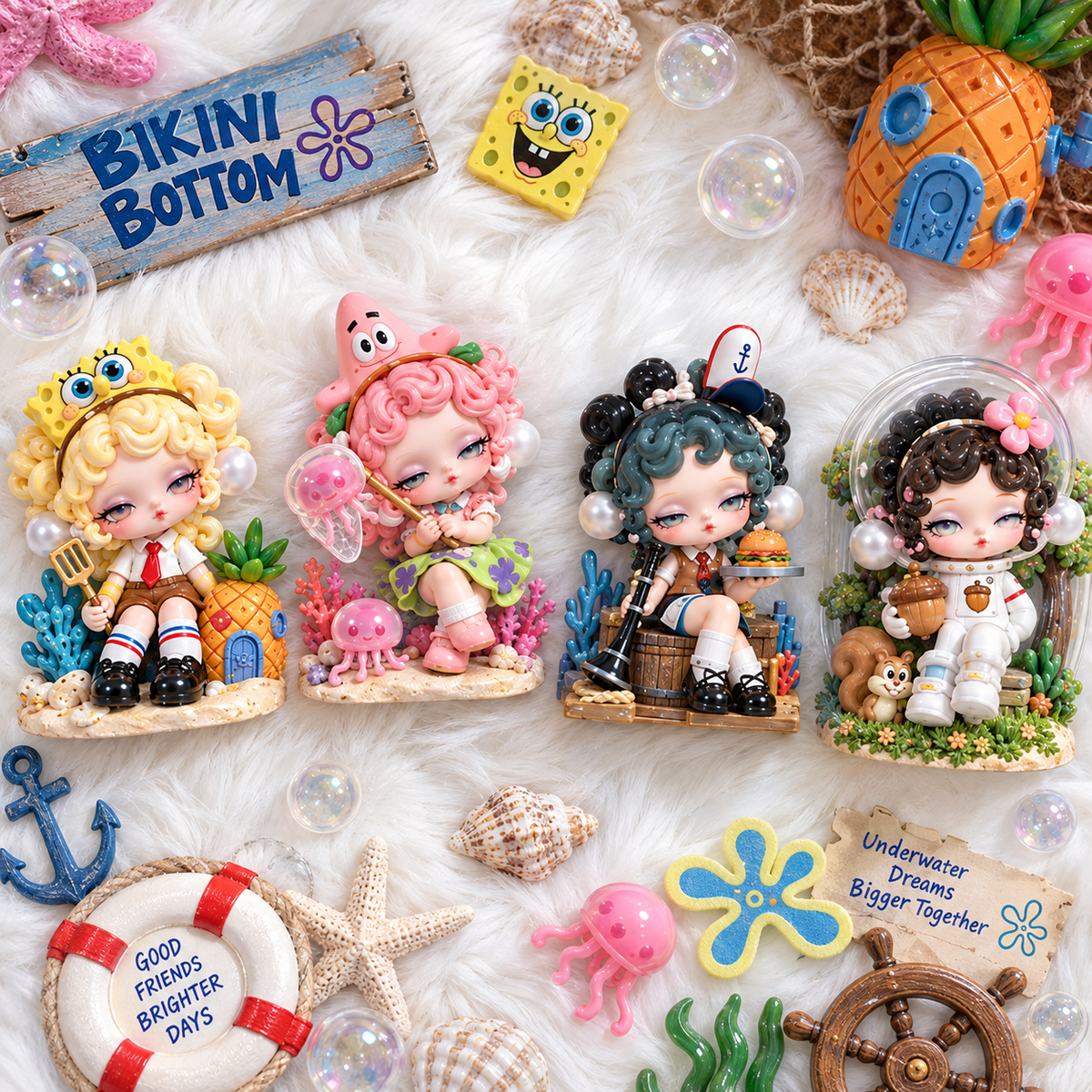 SBSP Premium Mini Collectible Character Set NTNA