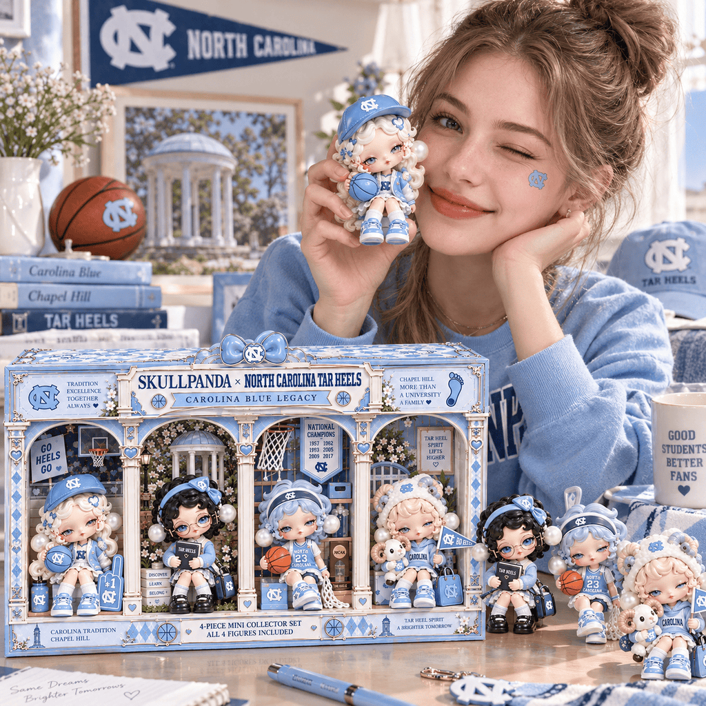 UNC Premium Mini Collectible Character Set NTNA