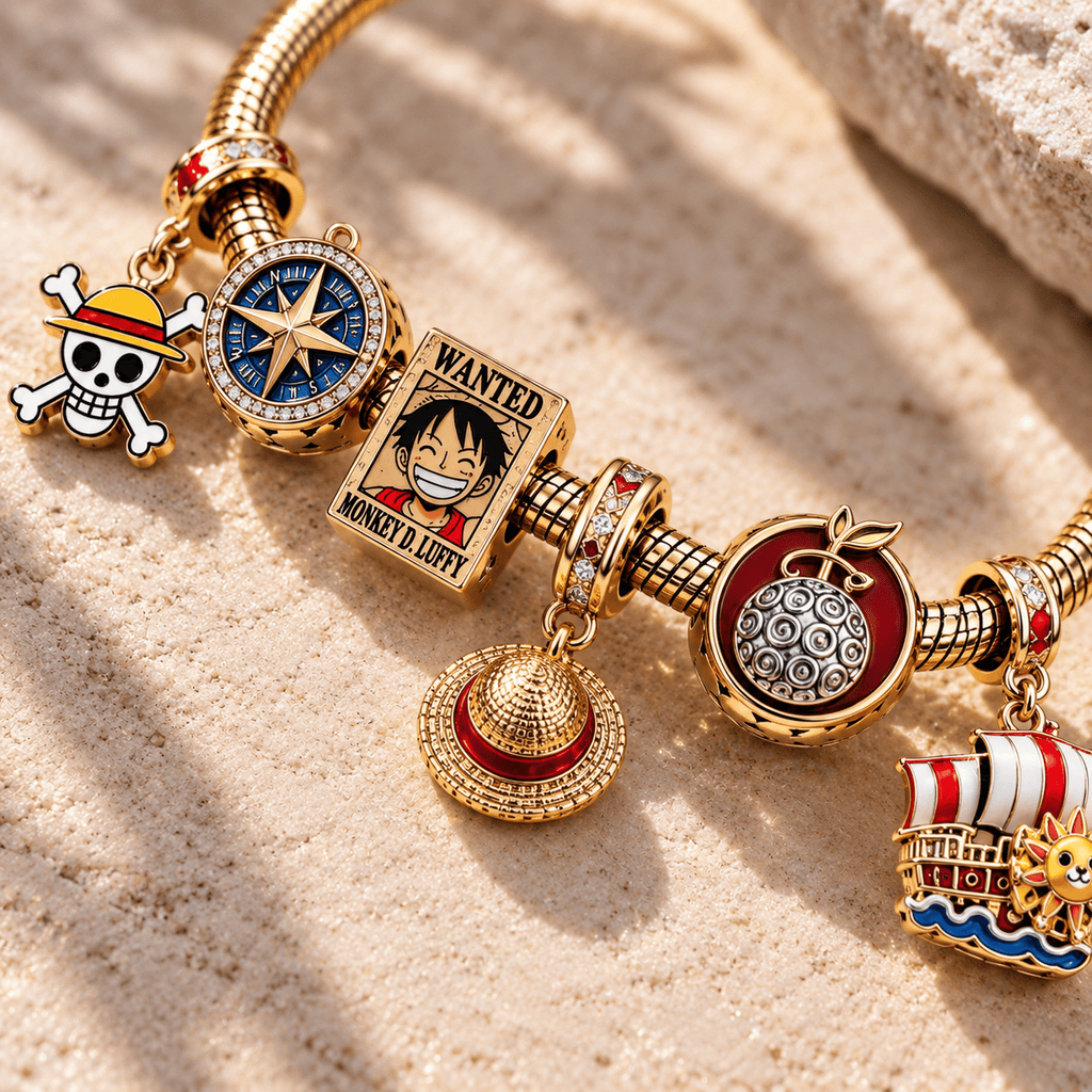 OPC Gold Charm Bracelet Set TTN