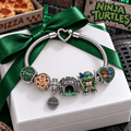 NJT Silver Charm Bracelet Set VTH