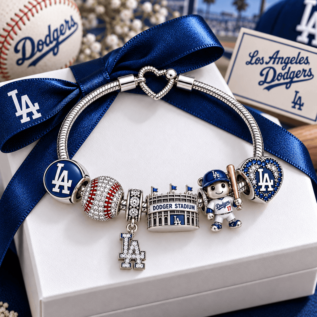 LAD Silver Charm Bracelet Set VTH