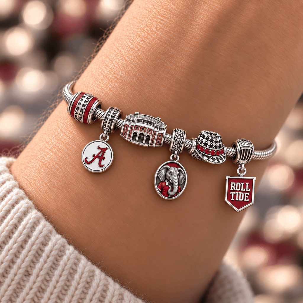 ACT Silver Charm Bracelet Set HQH