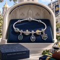 NDFI Silver Charm Bracelet Set HQH