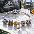 JRSW Silver Charm Bracelet Set PTT