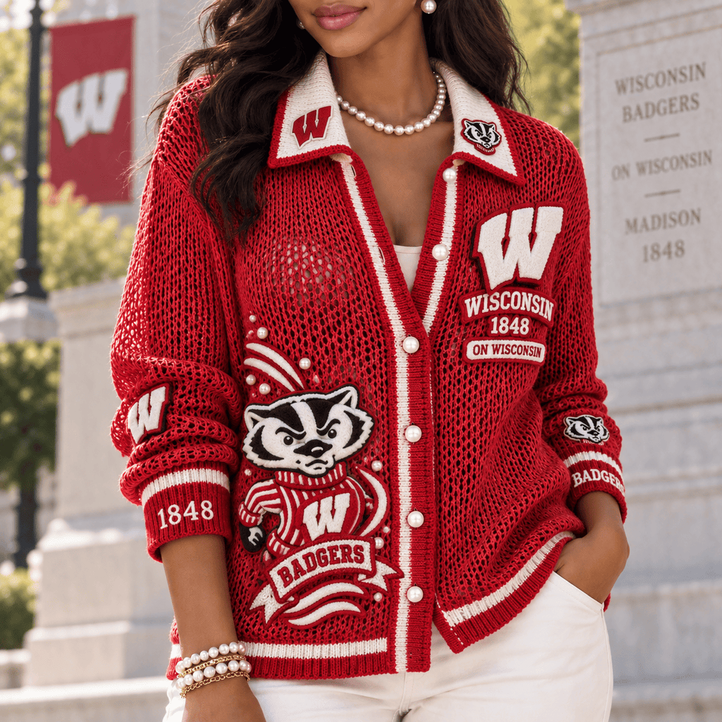 WBG Women’s Open-Knit Cardigan HTTT
