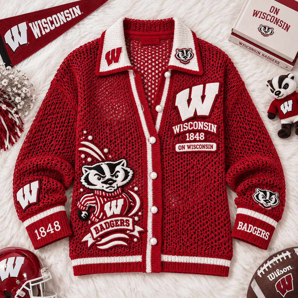 WBG Women’s Open-Knit Cardigan HTTT